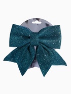 Ёлочная игрушка «Зимнее волшебство. Бант» пластик, 20×18 см, зелёный - Фото 7