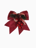 Ёлочная игрушка «Зимнее волшебство. Бант - шишки, ягодки» пластик, 21×18 см, бордовый - фото 7483749 Ёлочная игрушка «Зимнее волшебство. Бант - шишки, ягодки» пластик, 21×18 см, бордовый - фото 7483749