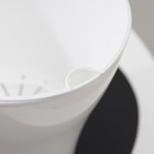 Кашпо для цветов со вставкой «Афина», 1 л, белое - Фото 4