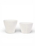 Кашпо для цветов со вставкой «Афина», 1 л, белое - Фото 4