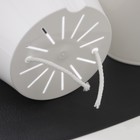 Кашпо для цветов со вставкой «Афина», 1 л, белое - Фото 5