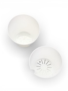 Кашпо для цветов со вставкой «Афина», 1 л, белое - Фото 5