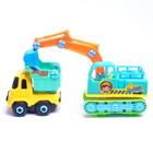 Конструктор винтовой «Экскаватор с грузовиком» - Фото 2