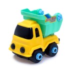 Конструктор винтовой «Экскаватор с грузовиком» - Фото 6