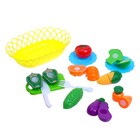 Набор продуктов для нарезки «Овощи», в корзинке, МИКС - фото 24594901