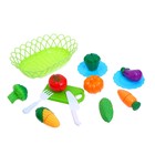 Набор продуктов для нарезки «Овощи», в корзинке, МИКС - фото 24594903