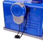 Парковка - гараж «Полицейский участок» с металлической машинкой и рацией, световые и звуковые эффекты - Фото 6