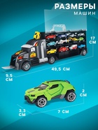 Грузовик «Перевозчик», в комплекте 10 машин и 2 вертолёта - Фото 2