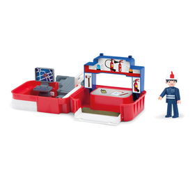 Игровой набор «Пожарная станция», с аксессуарами и фигуркой пожарного