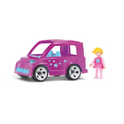 Машинка Efko MultiGo «Городской автомобиль», с водителем, цвет розовый - фото 50977646