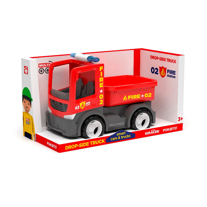 Машинка Efko MultiGo «Пожарный грузовик» - фото 1890849412