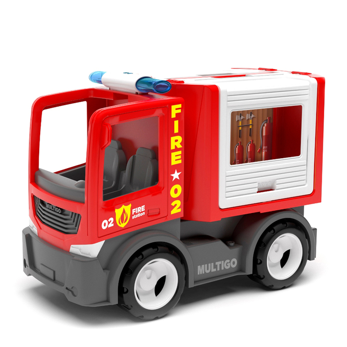 Машинка Efko MultiGo «Пожарный грузовик» - фото 1908478067