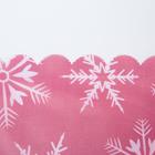 Скатерть новогодняя Доляна "Снежинки" 110*145 см, 100% п/э - Фото 8