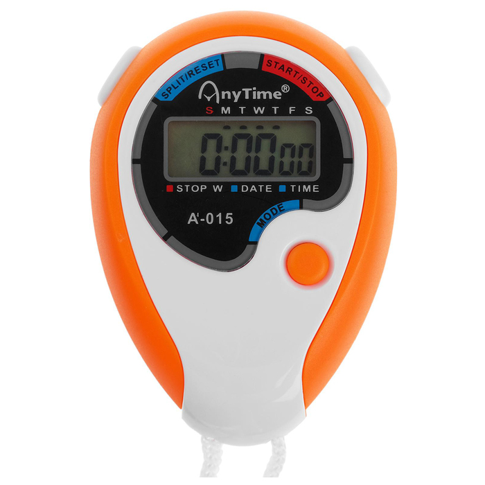 Секундомер, 1 отсечка, цвета МИКС - Фото 1