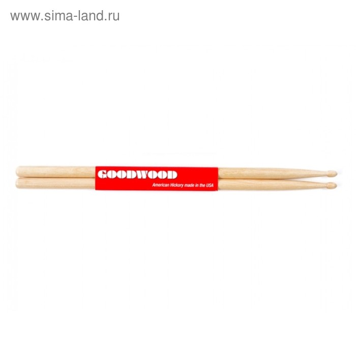 Барабанные палочки VATER GW2BW 2B Goodwood , материал: орех, деревянная головка - Фото 1