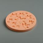 Молд силикон №738 "Кленовый лист" 3,5х3,5 см, 1х1 см  (артикул 4500550)  большой выбор товаров оптом и в розницу по низким ценам с доставкой