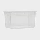 Ящик для хранения «Кристалл XS Plus», 16 л, 38.9×27.5×21.5 см, с крышкой, прозрачный - Фото 2