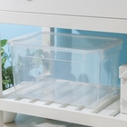 Ящик для хранения «Кристалл XS Plus», 16 л, 38.9×27.5×21.5 см, с крышкой, прозрачный - Фото 11