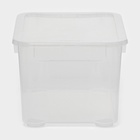 Ящик для хранения «Кристалл XS Plus», 16 л, 38.9×27.5×21.5 см, с крышкой, прозрачный - Фото 7