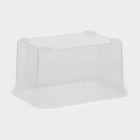 Ящик для хранения «Кристалл XS Plus», 16 л, 38.9×27.5×21.5 см, с крышкой, прозрачный - Фото 8