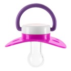 Соска - пустышка силиконовая классическая, с цепочкой и прищепкой, от 0 мес., цвета МИКС - Фото 12