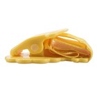 Соска - пустышка силиконовая классическая, с цепочкой и прищепкой, от 0 мес., цвета МИКС - Фото 21