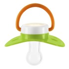 Соска - пустышка силиконовая классическая, с цепочкой и прищепкой, от 0 мес., цвета МИКС - Фото 28