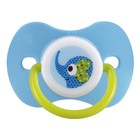 Соска - пустышка силиконовая классическая, с цепочкой и прищепкой, от 0 мес., цвета МИКС - Фото 6