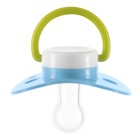 Соска - пустышка силиконовая классическая, с цепочкой и прищепкой, от 0 мес., цвета МИКС - Фото 7