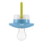 Соска - пустышка силиконовая классическая, с цепочкой и прищепкой, от 0 мес., цвета МИКС - Фото 8