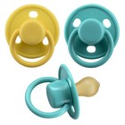 Соска - пустышка латексная классическая, от 6 мес., цвета МИКС, набор 2 шт. - Фото 1