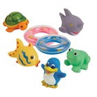 Набор игрушек для ванной «Весёлое купание», 3 шт. - фото 301245751