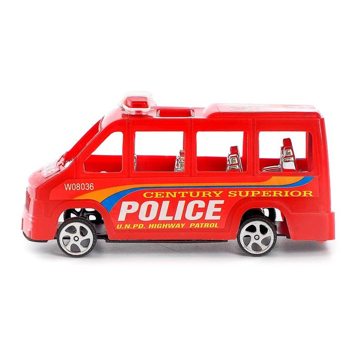 Машина инерционная «Полиция», МИКС - фото 1911379976