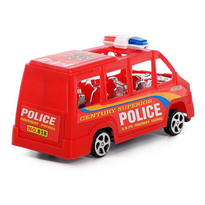 Машина инерционная «Полиция», МИКС - фото 1911379977