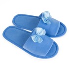 Тапочки женские домашние TAP MODA, размер 38-39, голубые - Фото 1