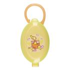 Футляр для пустышки, от 0 мес., цвет жёлтый - Фото 1