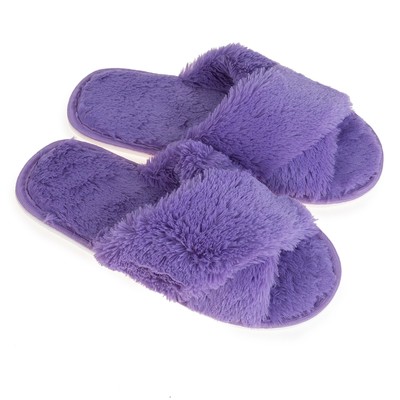 Тапочки женские цвет фиолетовый, размер 40