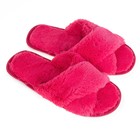 Тапочки женские цвет малина, размер 36-37 - Фото 1