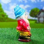 Садовая фигура "Гном с пилой в красной рубашке" - Фото 2