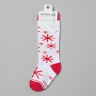 Гольфы Крошка Я "Снежинка", белый, 12-14 см - Фото 4