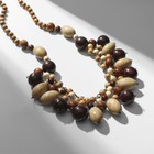 Колье ручная работа, деревянное «Мускат», 65 см - фото 23690224