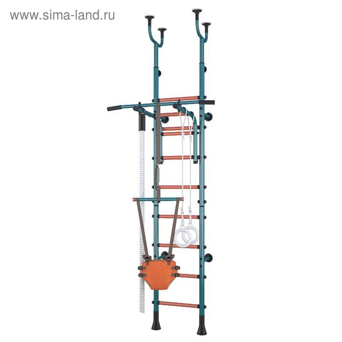 Детский спортивный комплекс Polini Sport Active, комбинированный, бирюзовый - Фото 1