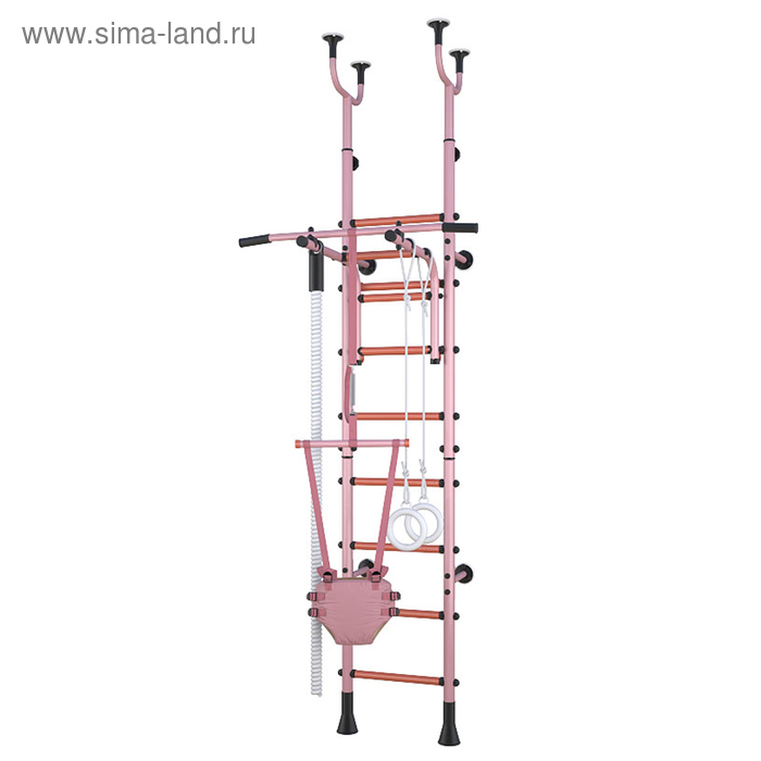 Детский спортивный комплекс Polini Sport Active, комбинированный, розовый - Фото 1