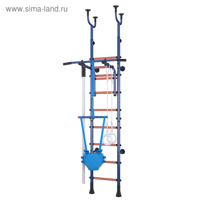 Детский спортивный комплекс Polini Sport Active, комбинированный, синий - Фото 1