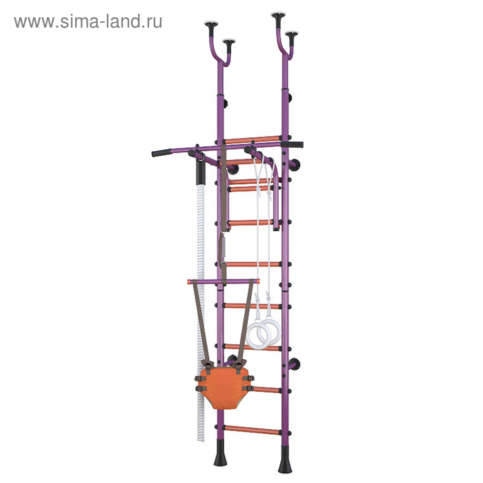 Детский спортивный комплекс Polini Sport Active, комбинированный, фиолетовый - Фото 1