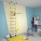 Детский спортивный комплекс Polini Sport Neo, враспор, желтый - Фото 2