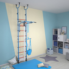 Детский спортивный комплекс Polini Sport Neo, враспор, лазурный - Фото 2