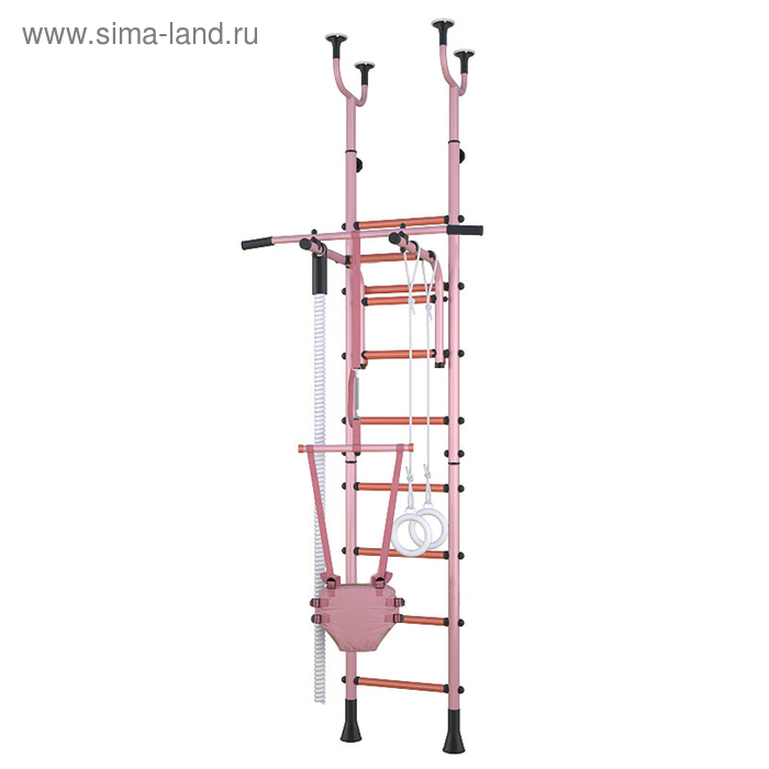 Детский спортивный комплекс Polini Sport Neo, враспор, розовый - Фото 1