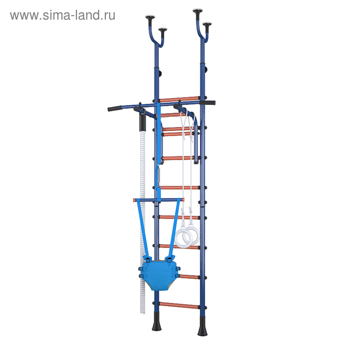 Детский спортивный комплекс Polini Sport Neo, враспор, синий - Фото 1