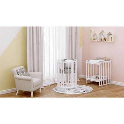 Кровать детская Polini Kids Simple 911, белая